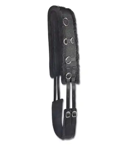 Longiergurt Waldhausen schwarz, Pony, schwarz, Pony