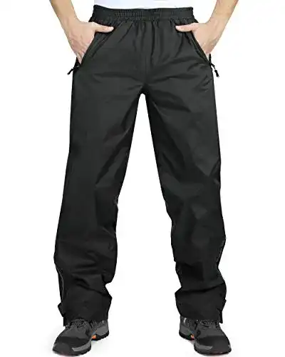 Regenhose Herren 33,000ft wasserdichte Regenhose für Herren