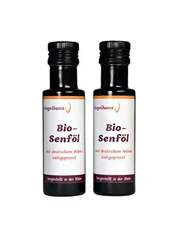 Senföl ringelhans – Bio – 2x100ml – aus deutschem Anbau