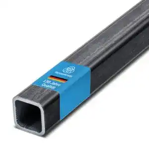 Vierkantrohr thyssenkrupp Stahl 40 x 40 x 2 mm in 2000 mm Länge