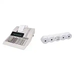 Tischrechner mit Papierrolle Olympia CPD 5212, 2-farbig druckend