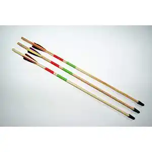 Holzpfeile Bärentöter Kindersportpfeile 53 cm 3 STK. Pfeile