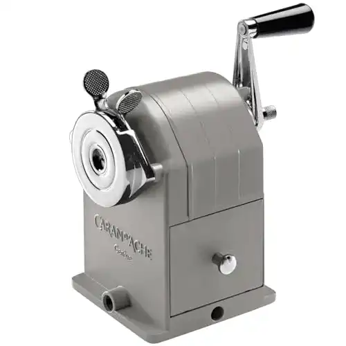 Anspitzer mit Kurbel Caran d’Ache 455.2 d’Ache Spitzmaschine