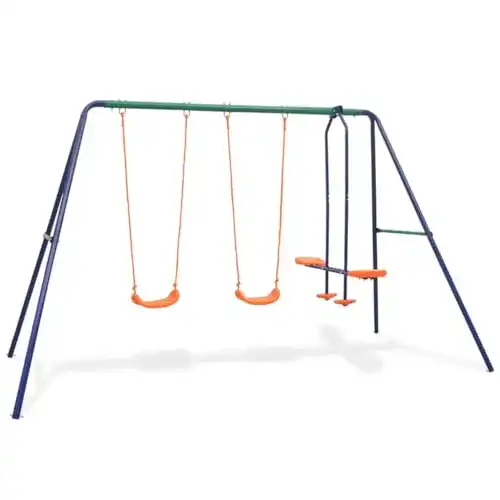 Die beste Schaukelgestell vidaXL Kinderschaukel 4 Sitze Gartenschaukel 2026 Test Bestseller Schaukelgestell vidaXL Kinderschaukel 4 Sitze Gartenschaukel