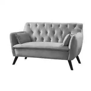 Küchensofa Atlantic Home Collection Sofa Janna, 2 Sitzer, Samt