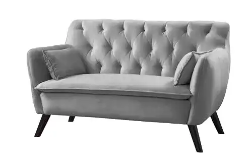 Küchensofa Atlantic Home Collection Sofa Janna, 2 Sitzer, Samt