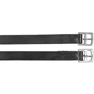 Steigbügelriemen Kerbl 32639 f. Kinder, 130cm, schwarz