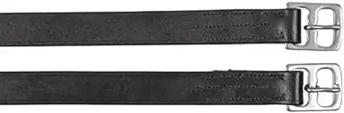 Steigbügelriemen Kerbl 32639 f. Kinder, 130cm, schwarz