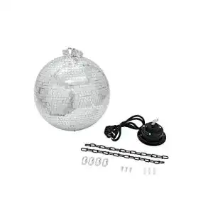 Diskokugel Eurolite Spiegelkugel 30cm mit MD-1515 Motor, Set