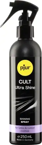 Latex-Pflege pjur CULT Ultra Shine, intensiver Glanzeffekt, 250ml