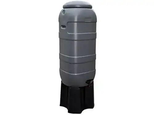 Regentonne ‘S’lon Slimline/Rainsaver, anthrazit oder grün, 100 L