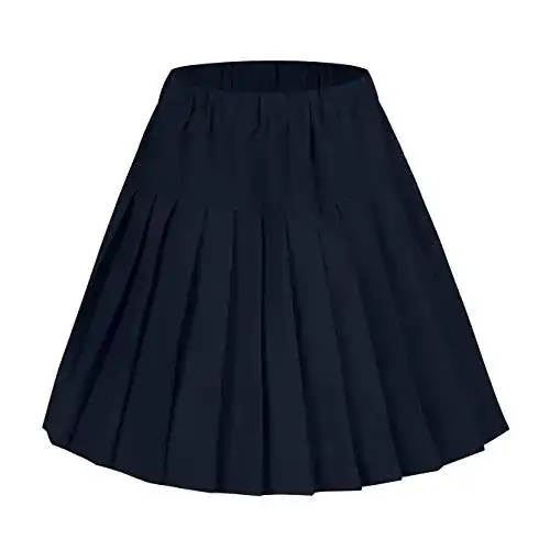 Faltenrock Urban CoCo Elastische Taille Plaid Tartan Skater