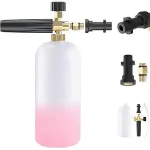 Schaumsprüher Einstellbar Schaumlanze, 1L Schaumkanone Schaumdüse