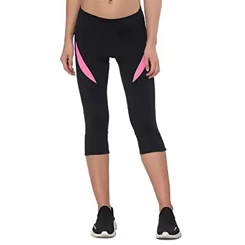 3/4 Radhosen Santic Fahrradhose Damen Gepolstert 3/4 Damen