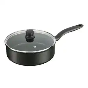 Schmorpfanne Tefal C69532 Hard Titanium+ mit Deckel, 24 cm