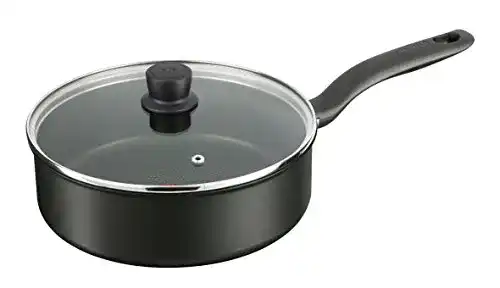 Schmorpfanne Tefal C69532 Hard Titanium+ mit Deckel, 24 cm