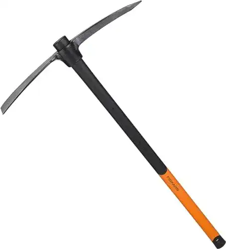 Kreuzhacke Fiskars geschmiedet, Länge 90 cm, Gewicht 3,2 kg