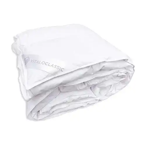 Die beste Sommer-Daunendecke VitaloBett Daunendecke 240x220 cm 2026 Test Bestseller Sommer-Daunendecke VitaloBett Daunendecke 240×220 cm