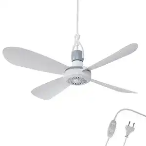 Mobiler Deckenventilator Bestlivings mit Stecker und Schalter