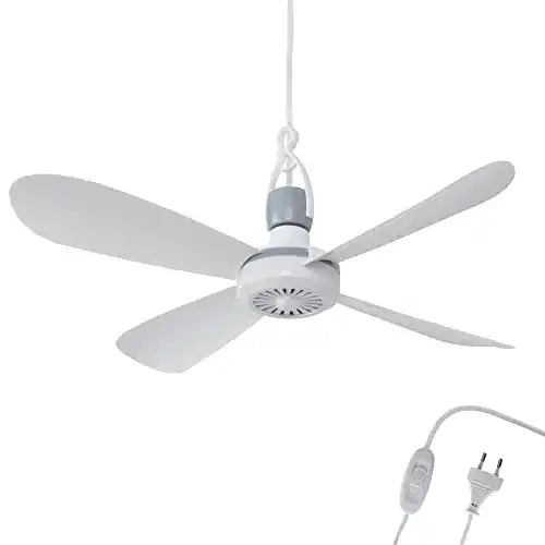 Mobiler Deckenventilator Bestlivings mit Stecker und Schalter