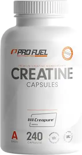 Creatin-Kapseln ProFuel, Kapseln 240x mit 850mg Creapure®