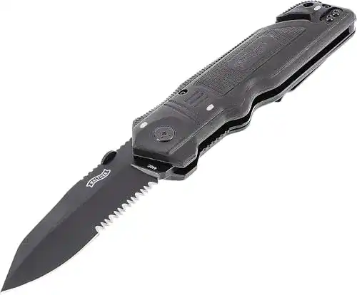 Outdoormesser walther ERK Emergency Rescue Knive Black