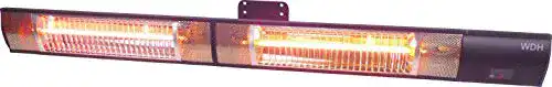 Wand-Heizstrahler WDH Aktobis, Balkonheizer, Zeltheizer 300WS