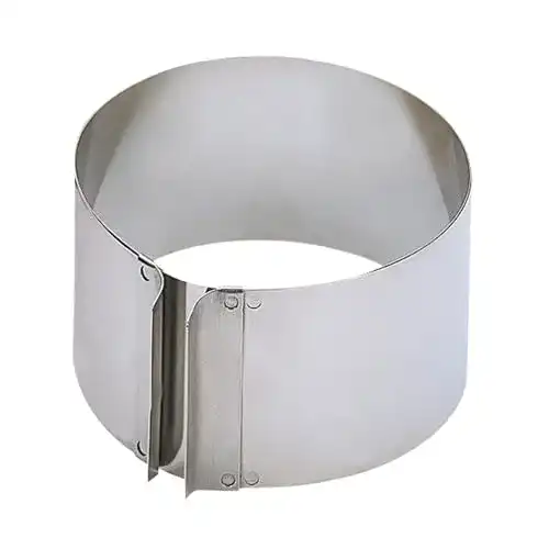 Tortenring KAISER Inspiration 16,5 – 32 x 9 cm, mit Griffen