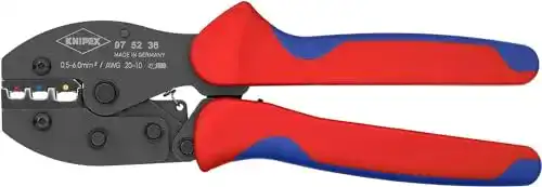 Die beste Kabelschuhzange Knipex PreciForce Crimpzange, 220 mm 2026 Test Bestseller Kabelschuhzange Knipex PreciForce Crimpzange, 220 mm