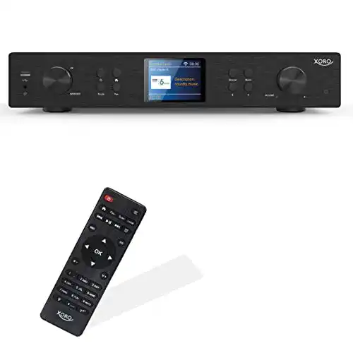 Die beste Xoro-Internetradio Xoro HFT 440 Digitaler HiFi Tuner mit WLAN 2026 Test Bestseller Xoro-Internetradio Xoro HFT 440 Digitaler HiFi Tuner mit WLAN