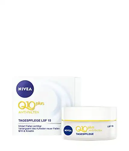 Tagescreme NIVEA Q10 Plus Anti-Falten Tagespflege LSF 15, 50 ml