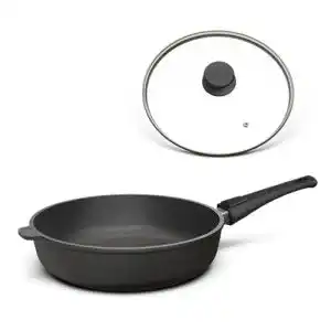 Pfanne (28 cm) Hoffmann Aluguss Bratpfanne, Induktion