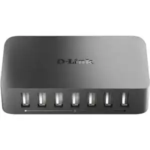 USB-Hub mit Netzteil D-Link DUB-H7 7-Port USB 2.0 Hub