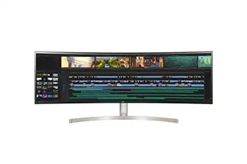 Curved-Monitor 49 Zoll LG Electronics LG 49WL95C-WE, QHD