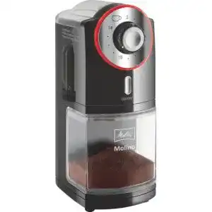 Kaffeemühle Melitta Molino, elektrisch, Scheibenmahlwerk