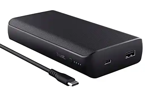 Trust-Powerbank Trust Laro Powerbank 65W 20000mAh, USB-C