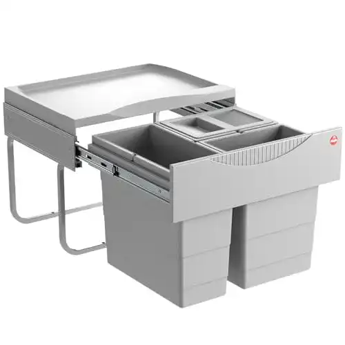 Mülleimer-Trennsystem Hailo 3644731 Abfallsammler TR Swing