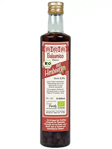 Himbeeressig direct&friendly Bio Himbeer Essig, (500 ml)