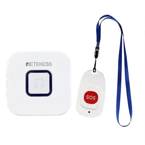 Hausnotruf Retekess TH101 Notrufknopf für Senioren Notrufsystem