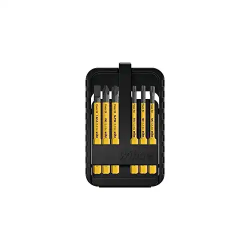 Wiha-Bits Wiha Bit Set Power slimBit electric 7 teilig I Bit Box