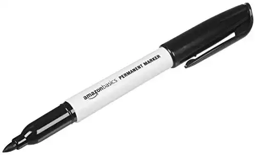 Permanent-Marker Amazon Basics – Permanent Marker, 24er-Packung