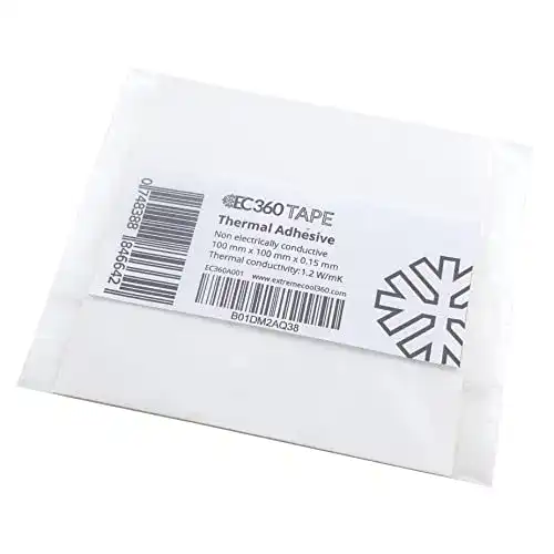 Die beste Wärmeleitpad EC360 ® Beidseitig Selbstklebende 100 x 100 mm 2026 Test Bestseller Wärmeleitpad EC360 ® Beidseitig Selbstklebende 100 x 100 mm