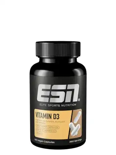 Die beste Vitamin-D3-Tabletten ESN Vitamin D3, 120 Kapseln, Vitamin D 2026 Test Bestseller Vitamin-D3-Tabletten ESN Vitamin D3, 120 Kapseln, Vitamin D