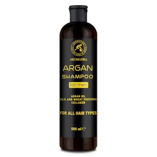 Männer-Shampoo AROMATIKA trust the power of nature Arganöl