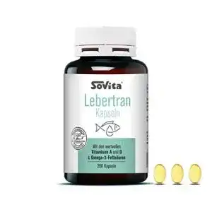 Lebertran Sovita care Kapseln, 200 Kapseln