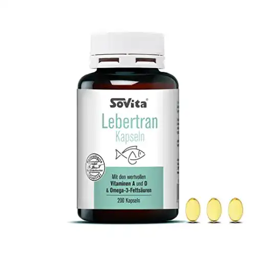Lebertran Sovita care Kapseln, 200 Kapseln