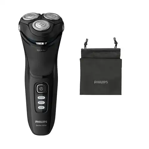Rasierer Philips Series 3000 Elektrischer Nass- und Trocken