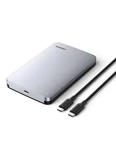 Festplattengehäuse (2,5 Zoll) UGREEN 2,5 Zoll, USB C 3.1 Gen 2
