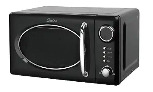 Retro-Mikrowelle Salco Retro Mikrowelle mit Grillfunktion