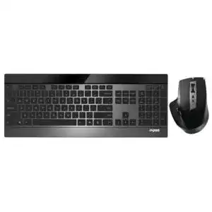 Rapoo-Tastatur Rapoo 9900M kabelloses Tastatur-Maus-Set